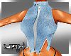 Zip Top - Denim