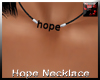 hope Necklace Black