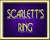 SCARLETT'S RING