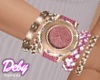 Watch bracelet Pink