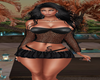 Snake Fishnet Black Set
