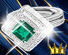 Emerald Eng Ring