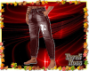 FALL RED RUSTIC JEANS