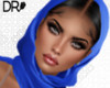 DR- Hijab royal blue req