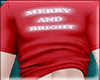 Shirt Merry and bright R