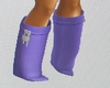 Purple Pant Boots