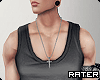 ✘ Grey Tank.