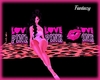 ''LOVE PINK'' Couch