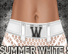 Jm Summer White Shorts
