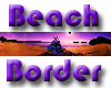 Beach Banner Border