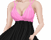 Pink Black Wind Dress