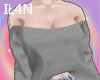 Oversized sweater grey