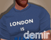 [D] London blue shirt