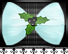 (S)Blue Holly Bum Bow