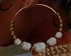 FG~ Golden Pearl Earring