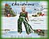 CHRISTMAS REINDEER GREEN