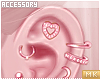 é. ear set. pink