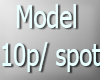 Model 10p/ spot