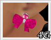 :4G:Pink Studs & RibbonE