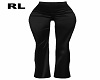 RL Flare Black Pants