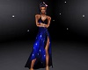 blue night dress
