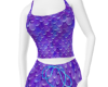 Pj pants set purple