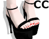 C.C Jumbo Heels Red Toes
