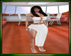 Martine Robe Blanche