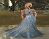 Blue Fashion Gown