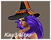 Witch Hat Purple Hair