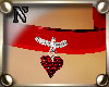 NzI Heart Chocker 3D Red