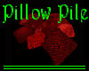 Pillow Pile Red