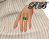 Aradelle Emerald Ring