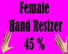 Female Hand Resizer 45%