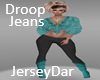 Droop Jeans Aqua