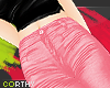 [C] Pink Leather Pants