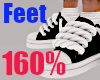 Feet 👟 160%