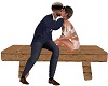 Real Kiss on Bench e