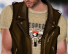 Sy| Biker vest Brown