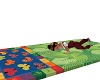 leafy sleepy mat