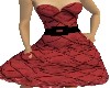 (M2) Red Fabric Dress