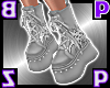 Bold Wave Boots / Grey