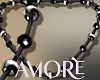Amore Black Necklace