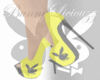 BL yellow playboy heels
