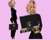 Briefcase fashion stylis