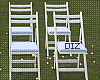 !!D Wedding Chairs Blue