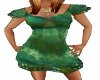 [KC]Green Mini Dress