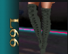 Army Green Thigh Highs