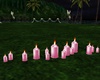 [EB]PINK FLOOR CANDLES