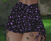 purple stars shorts